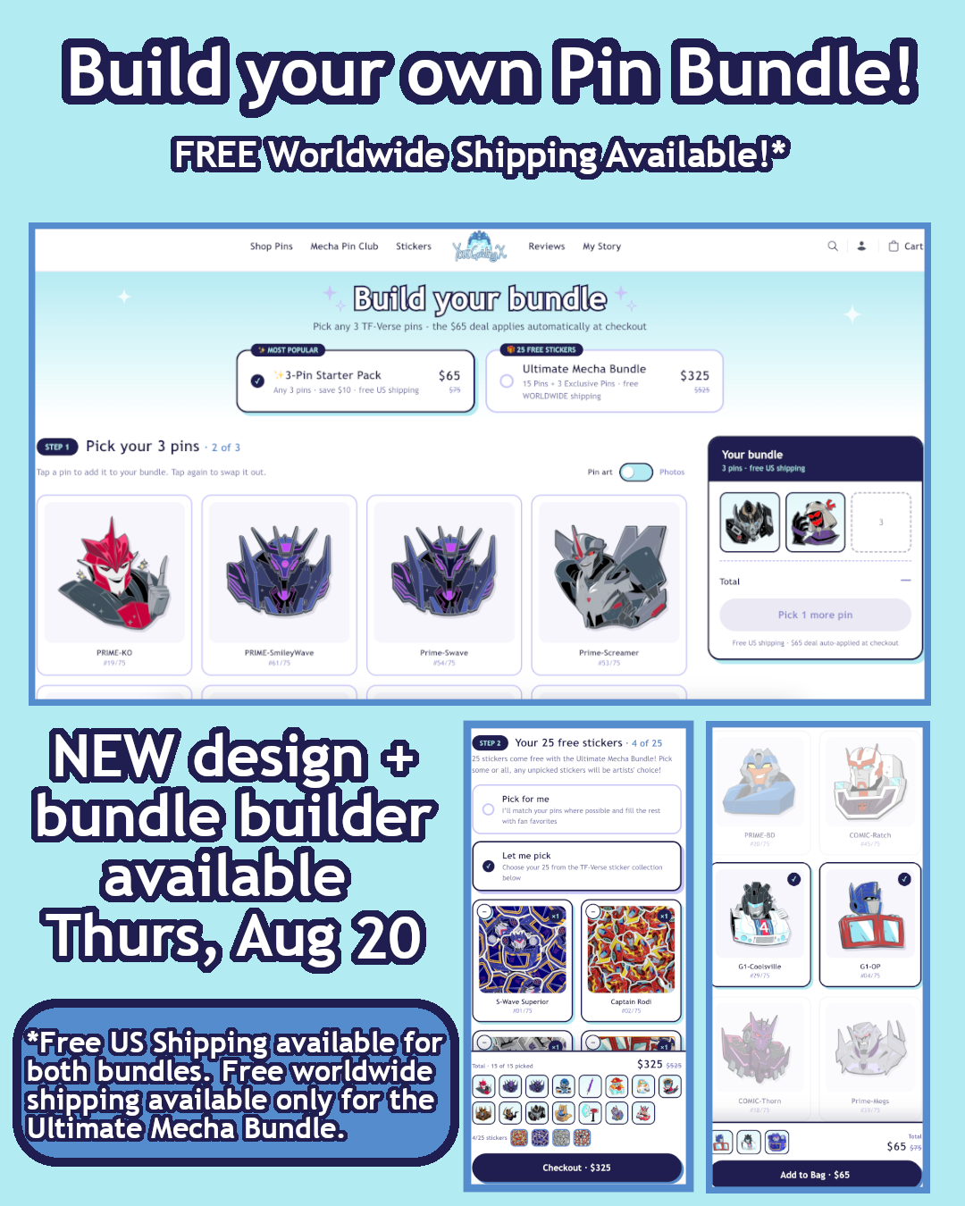 August shop update catalog, slide 3 of 5