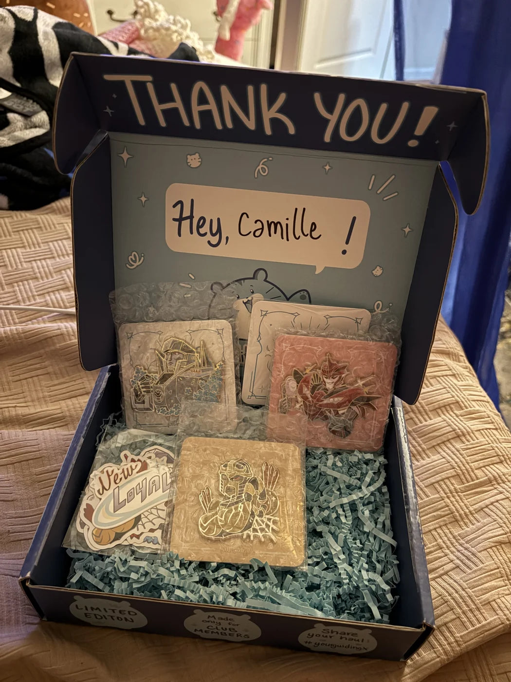 Pin Club unboxing photo from a member (2)